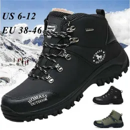 Hiking Footwear Rumdax hiking shoes waterproof water outdoor sports boots snow boots for men warm winter boots P230510