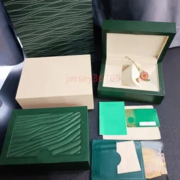 mens watches boxes GMT Dark Green Watch Dhgate Box ST9 Gift Datejust Case For Watches Yacht watch Booklet Card Oyster watch Explorer Watches Boxes mystery boxes u1 AAA