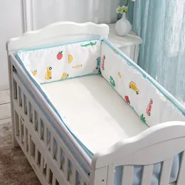 Bettwäsche-Sets, 30 x 250 cm, für Babys, 3D-Bettumrandung, Sommer, atmungsaktives Netz, Kinderbett, Antikollision, lange Stoßstange, Baby-Spleißbett, Kinderbettwäsche, 230510