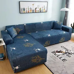 Stuhlhussen Elastischer Sofabezug All-Inclusive-Bezug für Wohnzimmer-Eckfundas-Sofas mit Chaiselongue-Couchmöbeln