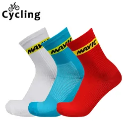 Sports Socks calcetines ciclismo New series professional sports cycling socks breathable road bicycle socks for men and women P230511