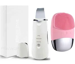 Ultrasonic Skin Scrubber Facial Pore Cleaner Machine Remover Deep Cleaning Beauty Device Face Cleansing Brush 2205204429751