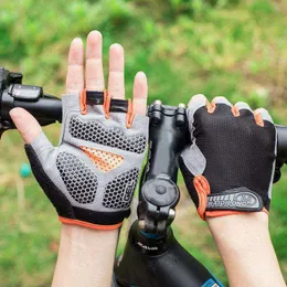 スポーツグローブメンサイクリング自転車手袋ハーフフィンガージム手袋