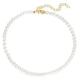 Catene - vendita di braccialetti a catena con collana di perle fresche avanzate femminili Ins Style Simple Temperament Fashion Gem Margarite