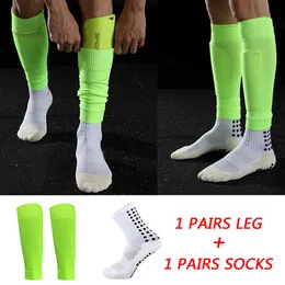 Спортивные носки Новые анти -скользкие футбольные носки средняя теленка не скольз