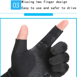 Sports Gloves TouchScreen Gloves Fishing Cycling Ice Silk Quick Drying Breathable Elastic Sun Protection Workout Fitness Sports Driving Gym P230516