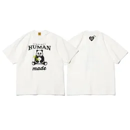 Дизайнерская футболка бренд Human Make Formant Made Fun Print Bambool Graphic y2k Хлопковый короткий рукав Harajuku HM Футболка для мужчин женщин, сделанная человеком, негабаритная рубашка 363 363