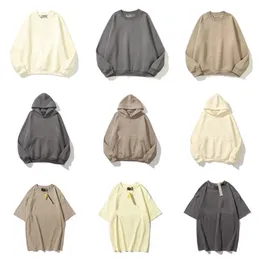 Designer mens camisetas hoodies homens mulheres carta impressão zíper seção de design manga longa em torno do pescoço solto suéter branco cinza algodão streetwear top roupas de moda
