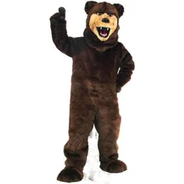 Профессиональный высококачественный новый взрослый медведь костюм Рождества Хэллоуин Мультфильм для вечеринки по случаю дня рождения