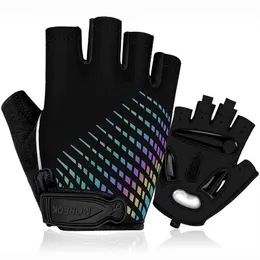 Велосипедные перчатки Moreok Cycling Gloves Half Finger 5mm Gel Bike Gloves Antistrip велосипедные перчатки Shockper -надежные перчатки для MTB для мужчин женщин P230516