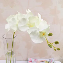 Kwiaty dekoracyjne sztuczne storczyki kwiat jedwabny fake fake