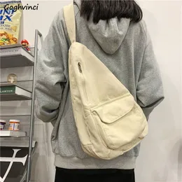 Bolsas de noite Bolsas de ombro femininas Vintage Sagas de lona crossbody estudantes de zíper para escolar