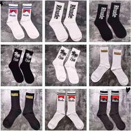 1pairs Men's Socks designer womens Hombre for Men Funny Bandhnu Summer Spring Middle Tube Coconut Tree Casual Short High Street Print Man0sc91