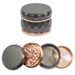 4-Layers Herbal 60mm Tobacco Smoke Grinder Home Gadget Manual Tobacco Crusher Machine Smoking Accessories