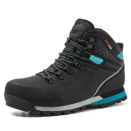 Hiking Footwear ar livre homens caminhadas prova dwaterproof gua alta qualidade inverno esporte montanha escalada trekking para o sexo masculino P230511