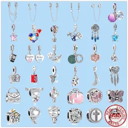 925 sterling silver charms for pandora jewelry beads forever family Charm Fit Pandora Bracelet Necklace Trinket Diy Bead Pendant