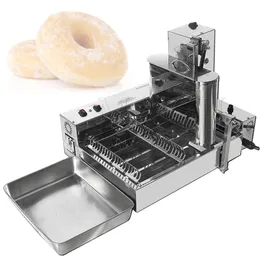 2000W Elektrikli Isıtma 4 Sıralı Otomatik Donut Yapımı Makinesi Otomatik Donut Maker