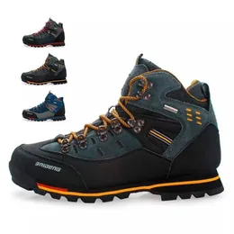 Hiking Footwear Calado para caminhada masculino botas de neve casuais de inverno para trilha e escalada P230511
