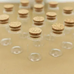 Storage Bottles 24 Pcs/lot 37 70mm 50ml Glass Bottle Stopper Test Tube Jars Spice Corks Candy Containers Vials Wedding Gift