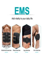 Estimulador EMS, estimulador muscular inalámbrico, máquina de belleza para adelgazar el cuerpo, ejercitador de músculos abdominales, dispositivo de entrenamiento, masajeador corporal 5514236