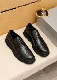 Nouveau 2023 hommes mode en cuir véritable chaussures décontractées haute qualité chaussures habillées hommes mariage formel affaires Oxfords