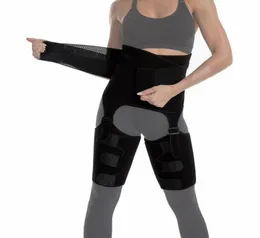1 피트니스 Bulift Body Shaper Thigh Waist Trainer Belt Tummy Contrle Cincher Cincher Wrap 조정 가능한 Shapewear9014563