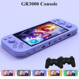 5.1inch GR3000 Retro Game Game Console Support HD TV Out Double Players MP4 ألعاب الفيديو