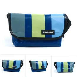 Freitag Swiss Miljöskydd Trend Bag Leisure Fashion Men's and Women's One-Shulder Outdoor Sports Waterproof Tarpaulin Messenger Bag