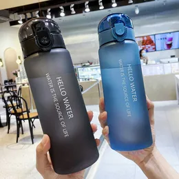 Новая спортивная бутылка для воды большой емкости 780 мл, бутылка для питья с фруктами, лимонным соком, прозрачная пластиковая чашка для путешествий на открытом воздухе, посуда для напитков