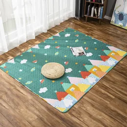 Carpets Non-Toxic Foldable Baby Play Mat Educational Cotton Children's Carpet in the Nursery Climbing Pad Kids Rug Activitys Games Toys 230511