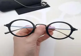 Modne okulary przeciwsłoneczne ramy japońskie ręcznie robione czyste okulary tytanowe rama Ultralight retro okrągły okulary okulass kmn kobietę krótkowzroczność re5757125