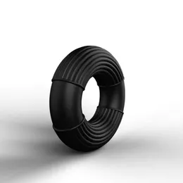 Male Cockrings Adults Durable Silicone Ring for Erection Ejaculation Delay Erection Sex Toys Black Cock Ring Ball Strap Get Hard Last Longer Penis Ring Enlarger