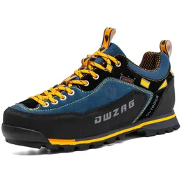 أحذية المشي لمسافات طويلة احترافية مقاومة للماء غير قابلة للانزلاق رياضة الصيد درب الجبل Mountain Men's Shoes 2020 P230511