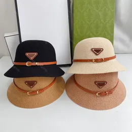 MENS MULHERES DESIGNADORES CHATES DE BALÍFIO DE PISTA COM LETRA DE FUNHA DE CORTURA CASQUETTE BONNET BONNETE LUXURYS FEDORA ENDIDO SUNHAT P CAPS BASEBOL BASEBOL CHHAKI ACESSÓRIOS