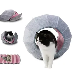 Mats Pet Supplies Bed for Cats Breathable Pet Bed Cat Litter Kennel Cat Pad Tunnel Items Dog Products Home Garden