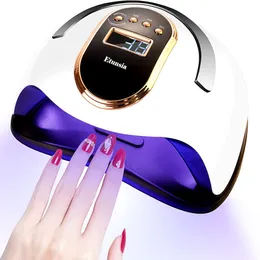 Meidong Gel-Trockner-Lampe für Maniküre, UV-LED-Nageltrockner, intelligenter Sensor, LCD-Display