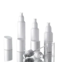 30ml 50ml 60ml 100ml卸売ウォーターボトルスプレーボトルエマルジョンボトルペット白いプラスチックポンプボトルパッキング高速配送