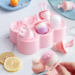 Tools Mold Ice Cube Molds Popsicle Maker Platsic Kitchen Tools Popsicle Mold Tray Silicone Mould 230512