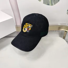 2023 Sun Hat Designers Mens Baseball Caps Woman Tiger Hats Hats pszczoła wąż haftowany kość mężczyzn kobiety casquette słone