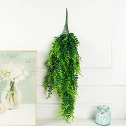 Decorative Flowers & Wreaths 1 Artificial Hanging Ivy Plants Flower Pine Needles Fake Vine Leaves Garland Decor Vines