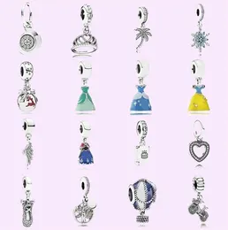 925 silver beads charms fit pandora charm Bracelets Safety Chain Pendant DIY Snake Chain Snap Clasps