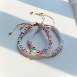 Strand KKBEAD Y2k Accessori Polymer Clay Heishi Beads Bracciali Regalo 2023 Boho Summer Bracciale Gioielli per le donne Pulseras Femme