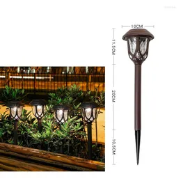 Solar Pathway Lights Outdoor LED Powered Garden för Lawn Patio Yard Walkway Driveway