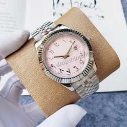 럭셔리 남성 시계 시계 로마 숫자 시계 기계 자동 남성 시계 패션 액세서리 비즈니스 선물 스테인리스 스틸 스트랩 시계 드롭 컨칭