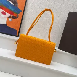 Bolso tejido de diseñador 7A Bolso de mano para mujer Trio Pouch On Strap Bolso de hombro de moda Cartera de alta calidad Bolsos cruzados de lujo Nuevo 2023