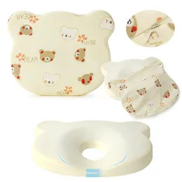 Travesseiros bebê macio e respirável travesseiro de desenho animado fofo pode substituir travesseiros para nascidos 230512
