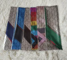 Designer Design Woman's Scarf Fashion letter copy Handbag Scarves Neckties Hair bundles silk material Wraps size:8*120cm