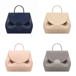 Numero One Polene Bag Full-Grained Smooth Leather handbag YKK Excella Two-Way Zipper Trio Totes Women Crossbody Luxury Shoulder Bag Pur225S