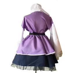 Disfraces de Anime Shippuden Hyuga Hinata, Kimono de reversión sexual, vestido Lolita, disfraz de Cosplay para mujer, vestidos de estilo japonés, Anime Cos3498039
