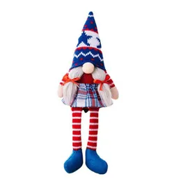 Supplies Plush Gnome Soft Texture Gnome Comfortable Touch 4 July Dwarf Plush Toy Decoration Photo Prop P230512